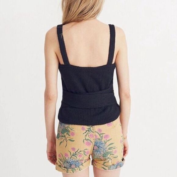 Madewell Texture & Thread Tie-Wrap Tank Top XXL J4453 - Picture 2 of 9